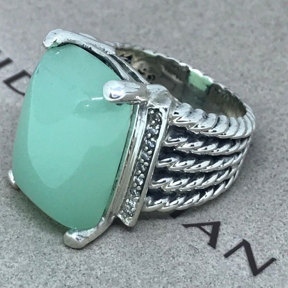 David Yurman Jewelry - David Yurman 16x20mm Wheaton Ring (sz 6.75)